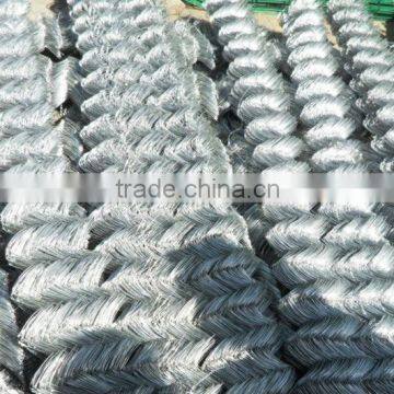 galvanized pvc coated chain link fence