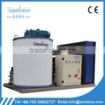 SINDEICE Professional Ice Making Factory Sales Hot 1 Ton Flake Ice Machine Commercial Use Making Machine photo-5