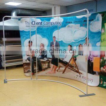 Cheap tension display stand advertising equipment