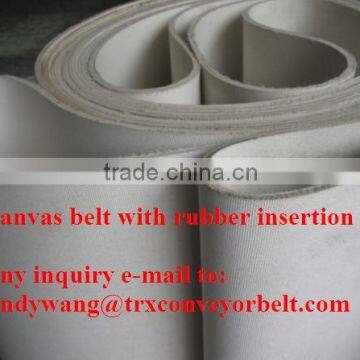 High quality Canvas belt for food industry