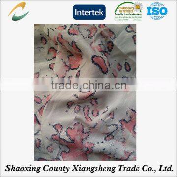 China Manufacturer custom dyed jacquard viscose jersey fabric