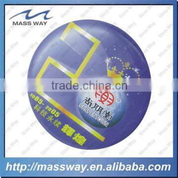 promotional printing dia24mm custom tin button badge