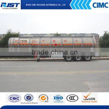 CIMC 50m3 Aluminium Alloy Fuel Tank Semi-trailer photo-4