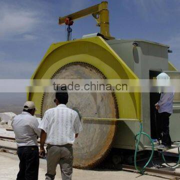 TJSN Double Blade Stone Cutting Machine For Granite Quarries