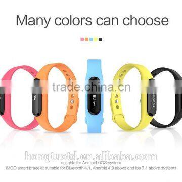 Hot Sale Smart Bracelet Low Energy Waterproof IP67 Heart Rate Monitor Bracelet Fitness Customized Oem Silicone TPU Wristband photo-4