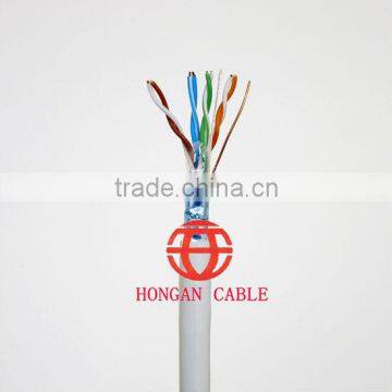 FTPcat5e 4pr solid 24AWG PVC lan cable