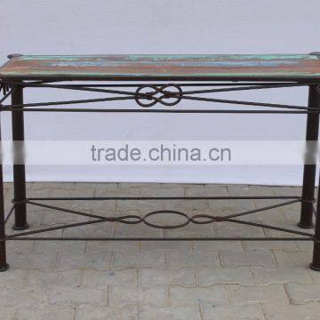 Industrial Console Table