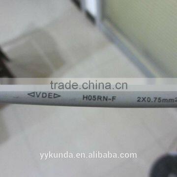 VDE approval H05RN-F H05RR-F rubber cable