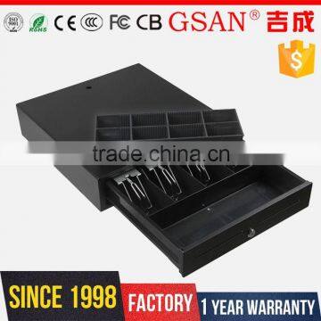 GS-405A GSAN 2016 New Product 4 Bills 8 Coins RJ11 Metal POS Cash Drawer Quality Choice photo-2