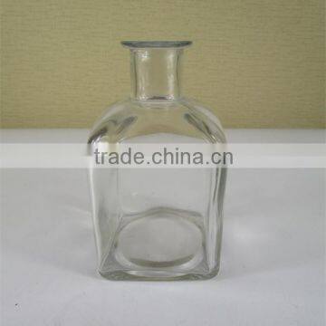 square glass chemical bottles 700ml