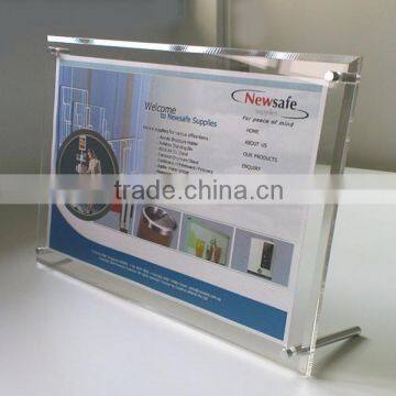 Strong magnet acrylic plexiglass magnetic frame