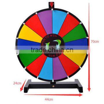 2016 Hot Sale Lucky Draw Game Machine Prize Wheel of Fortune photo-4