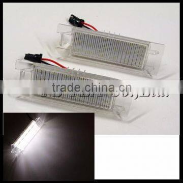 LED License Plate lights for Opel Zafira B Astra H Corsa D Insignia