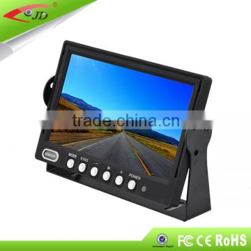 Guangzhou Factory 7 inch tft lcd quad color monitor for truck reversing