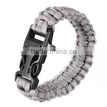 Outdoor Survival Paracord Cord Bracelet