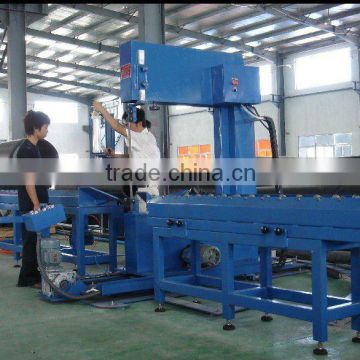 Plastic pipe multi-angle band saw 630