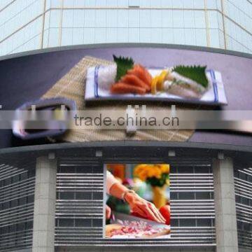 high quality full color pitch p10 gsm controlled moving message display