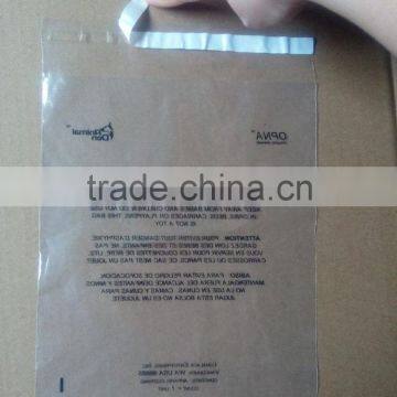 Transparent Plastic PP Polybag With Suffocation Warning Printing & Adhesive Strip