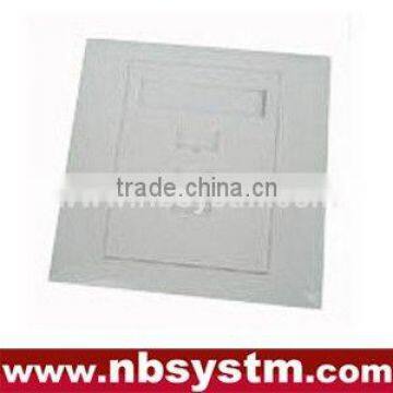 Face Plate 1 port, size:86x86mm