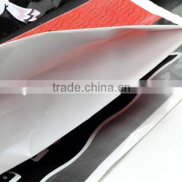 Biodegradable Fold Over Die Cut Plastic Shopping Bag photo-3