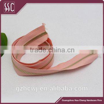 #3 #5 #8 Teeth Metal Brass Zips Wholesale Zips for Bags photo-2