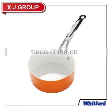 14CM Mini aluminum saucepan with long handle