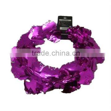 Purple Tinsel Garland