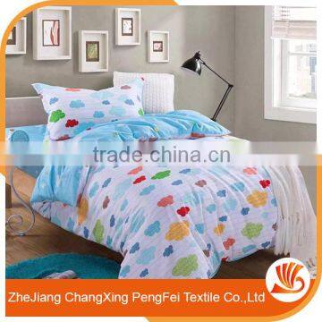 New comfortable pigment printing duvet cover bedsheet sets for wholesale