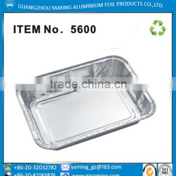 foil containers disposable roasting Aluminum Foil Take Out Pan with dome Lid Disposable 5600