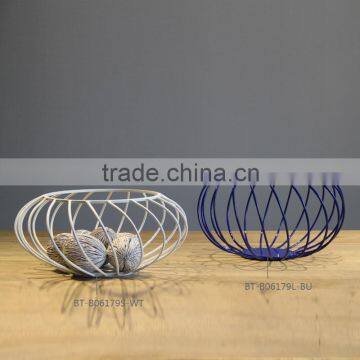 New Design Round Metal Decorative Fruit Tray