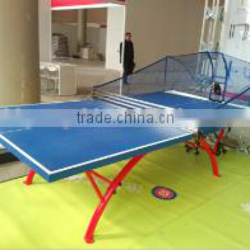 Small Rainbow Outdoor table tennis table/SMC top board Outdoor waterproof Ping Pong Table