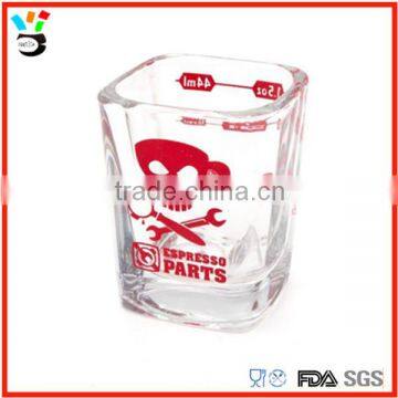 measuring glass espresso shot glass