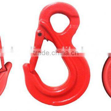 G80 French type eye sling hook with latch