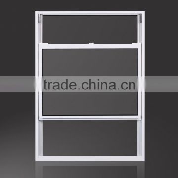 Aluminum glazed double hung vertical slide windows