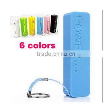 2600mAh perfume mini Power Bank for iPhone 4s 5 5c samsung S4