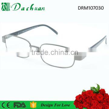 Designer classic old fashion wholesale online cheap metal reading glasses