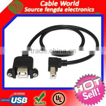 Panel Mount USB Cable B to B M/F