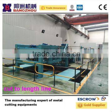 3X1250mm Pipe And Steel Cut to Length Machine