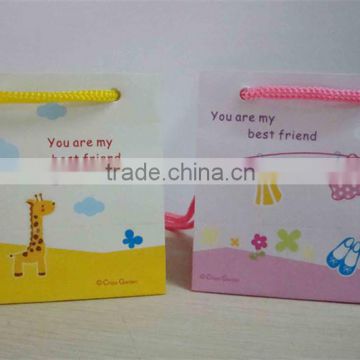 Nice design custom made cute paper bag for kid