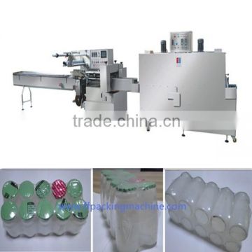 Full Automatic Multi-rows (2x5) Yakult Bottle Heat Shrink Packaging Machine