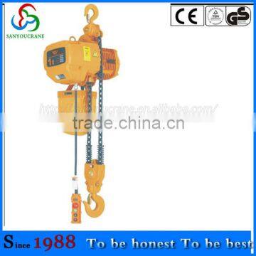 Lifting equipment Hoist HHSY type 0.5T-25T specification Electric Chain Hoist