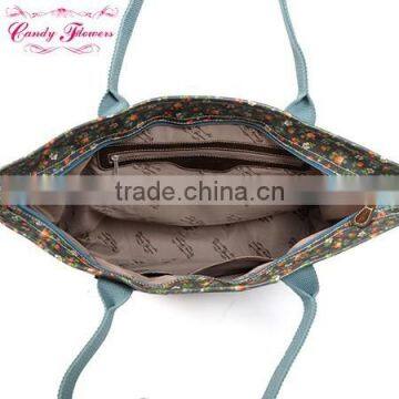 2016 High Quality Floral Canvas Designer Ladies Shoulder Bag photo-2