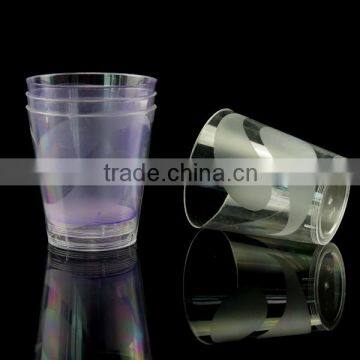 200ml(7OZ) Clear Plastic water glass-made of Transparent PS