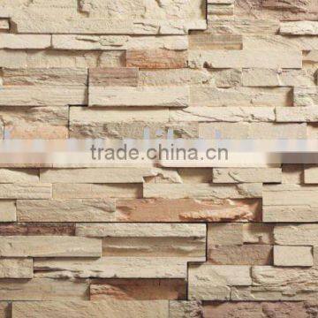 golden yellow ledge stone