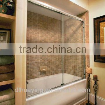 tempered clear shower room glass