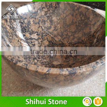 Enviroment Protect Custom Design Natural Stone Basin