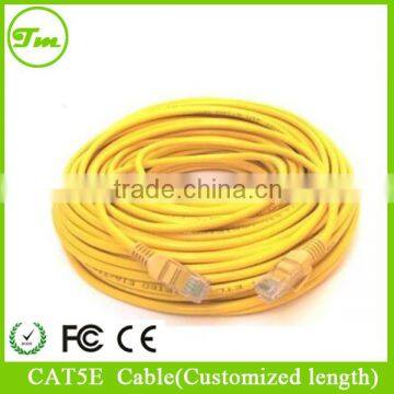 50 FT Yellow CAT5 Internet RJ45 CAT5 CAT5E ETHERNET LAN NETWORK CABLE