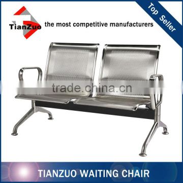 ISO SGS TIANZUO Stainless Steel Airport Bench Chair (WL500-02C)