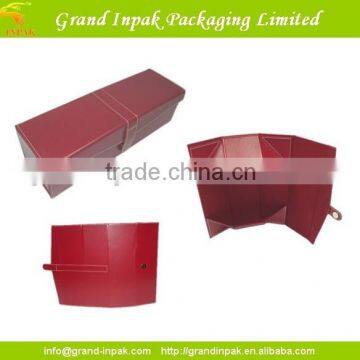 Cheap Foldable Cardboard Bottle Wine Gift Packaging Box