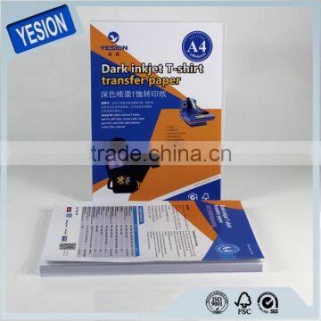 Yesion Inkjet Transfer Paper For Light and Dark T-shirts/ Heat Transfer Paper